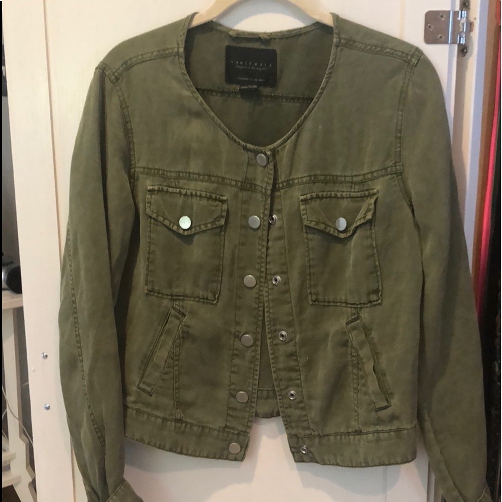 Sanctuary green jacket
